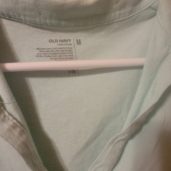 Old Navy Blue Collar Shirt - Picture 4 of 6
